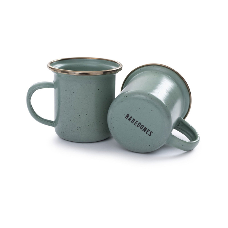 Enamel Espresso Cup Set Mint Indoor/Outdoor